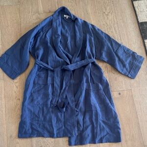 Serena & Lily Indigo Linen Garment